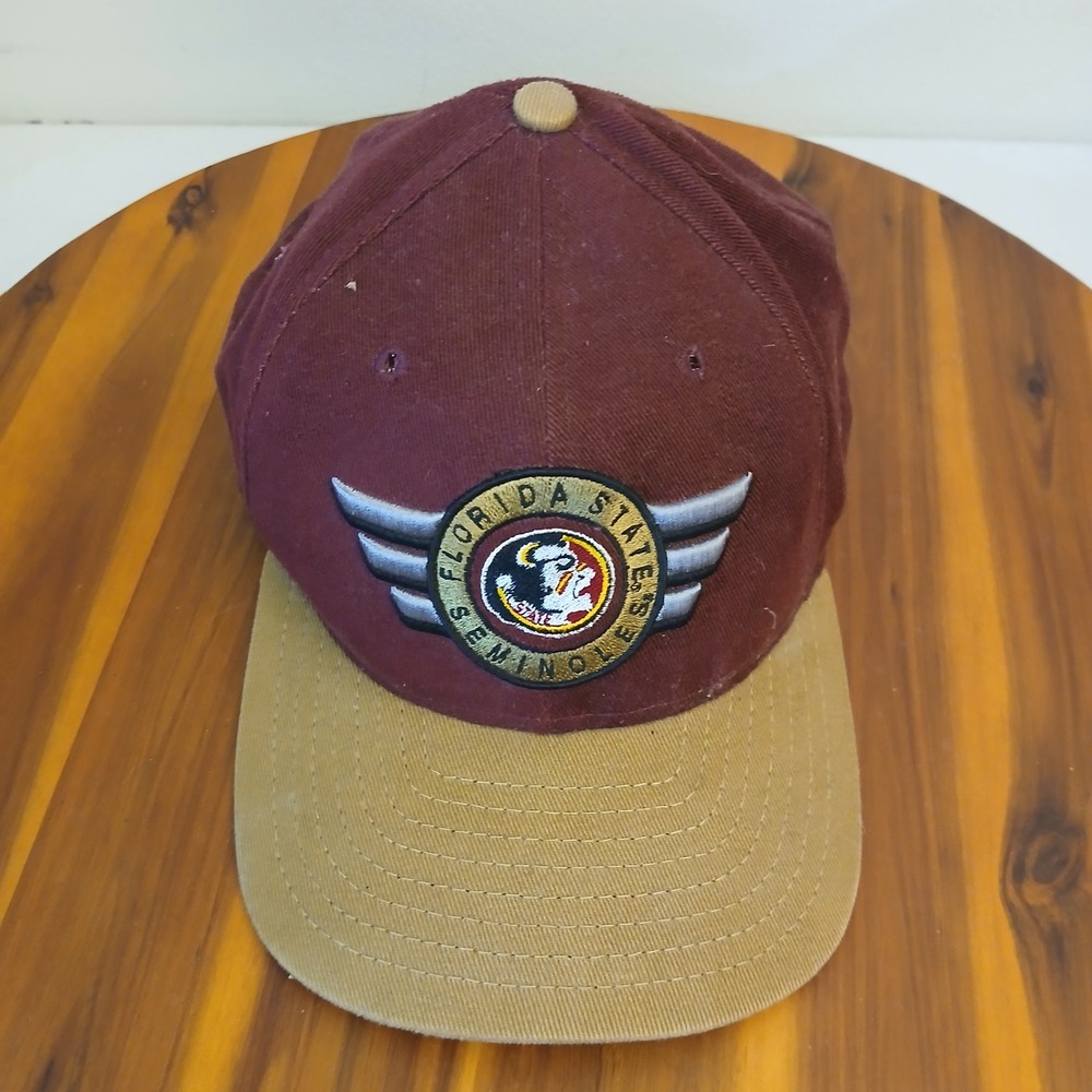 Vintage Florida State Seminoles Mens Hat Cap Snapback New Era MadeIn USA